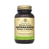 Witania träge Ashwagandha Ginseng - Indisk ginsengrotuttrekk 60 kapsler SOLGAR